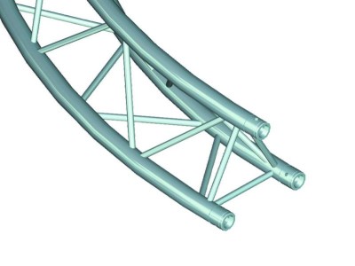 ALUTRUSS TRILOCK 6082 Circlepart 8m inside 30ø /\