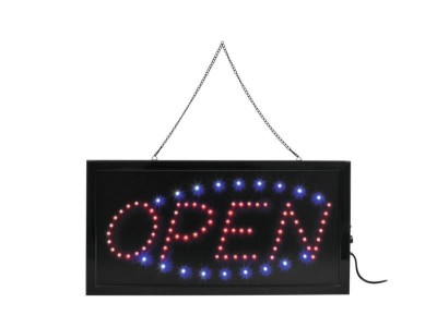 EUROLITE LED Sign OPEN classic