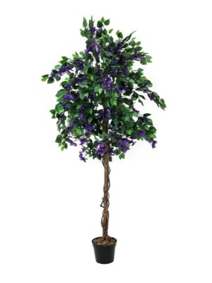 EUROPALMS Bougainvillea, artificial plant, lavender, 150cm