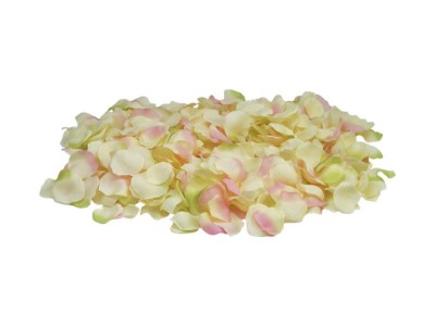 EUROPALMS Rose Petals, artificial, yellow/pink, 500x