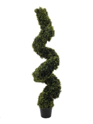 EUROPALMS Boxwood Spiral, artificial, 150cm