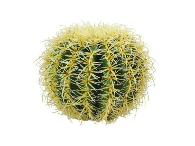 EUROPALMS Barrel Cactus, artificial plant, green, 27cm