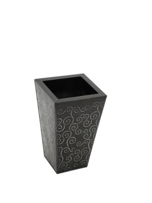 EUROPALMS Flower pot, patterned, 31cm