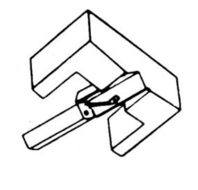 Turntable Stylus DE ELAC STS-344-E, D-344-E