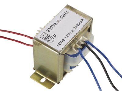 ENCAPSULATED TRANSFORMER 2.5VA  2 x 15V / 2 x 0.08