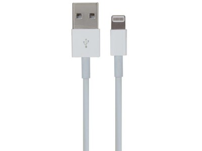 USB 2,0 A MANNELIJK NAAR LIGHTNING 8-POLIG, MANNELIJK - WIT - 1 m