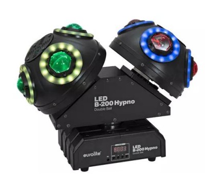 EUROLITE LED B-200 Hypno Double Ball Beam Effect